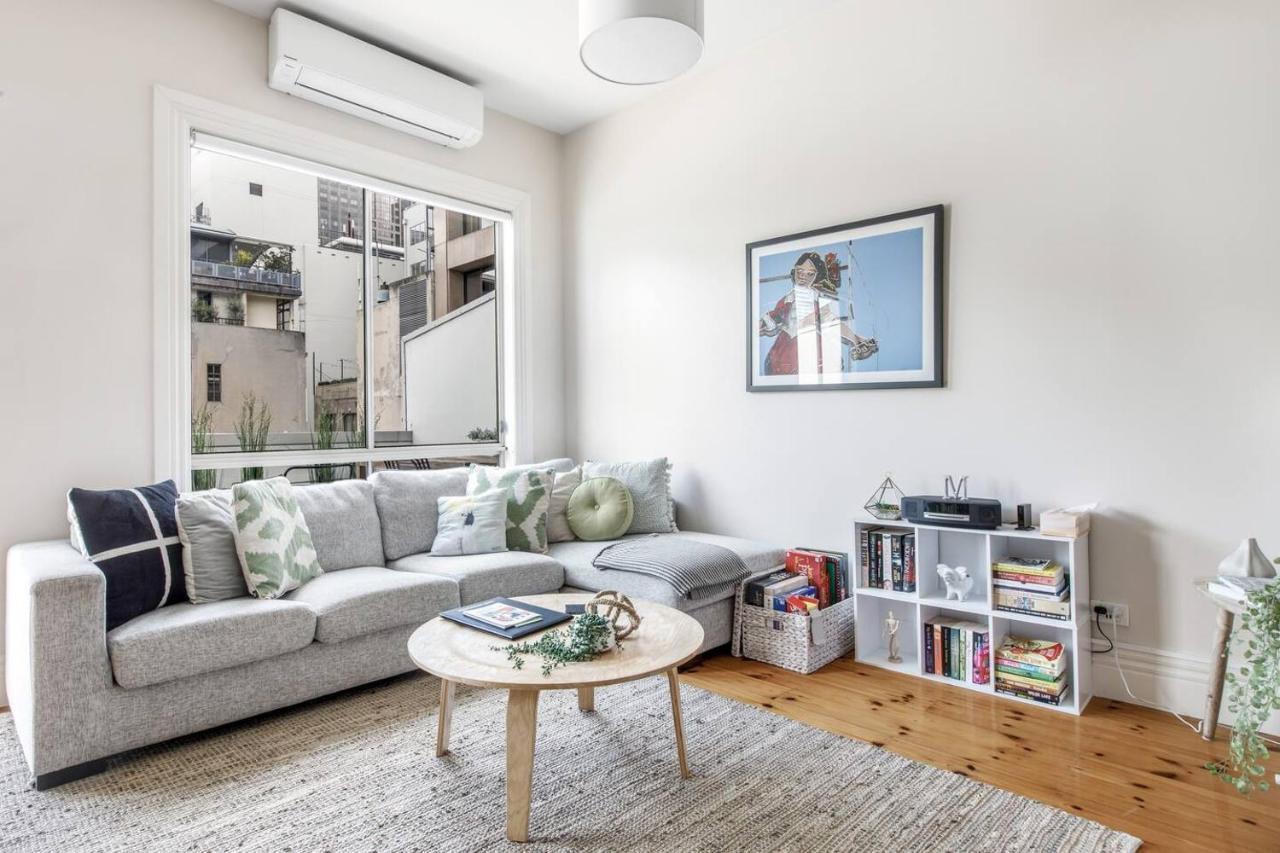 Flinders Lane Solace - Double Storey Heritage Gem ملبورن المظهر الخارجي الصورة